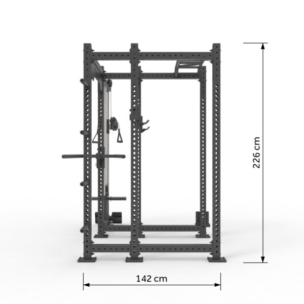 K75 Power Cage Plate Cable Pull Rack