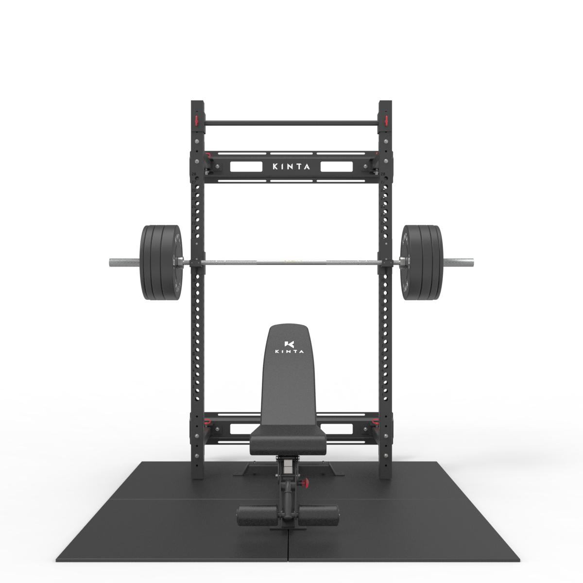 Folding Squat Rack Gym One