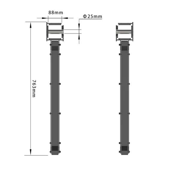 K75 Pro Safety Arms