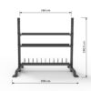 K75 3 Tier Storage Rack