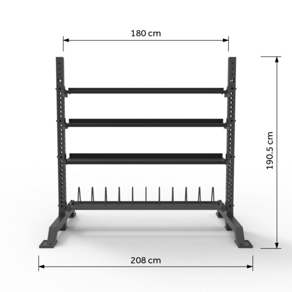 K75 4 Tier Storage Rack