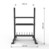 K75 Compact 3 Tier Storage Rack 2