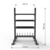 K75 Compact 4 tier Storage Rack