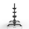 K75 Compact 4 tier Storage Rack