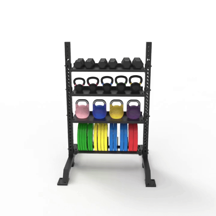 K75 Compact 4 tier Storage Rack
