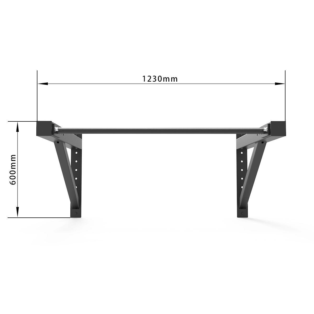 Wall Mounted Pull-Up Bar 108cm