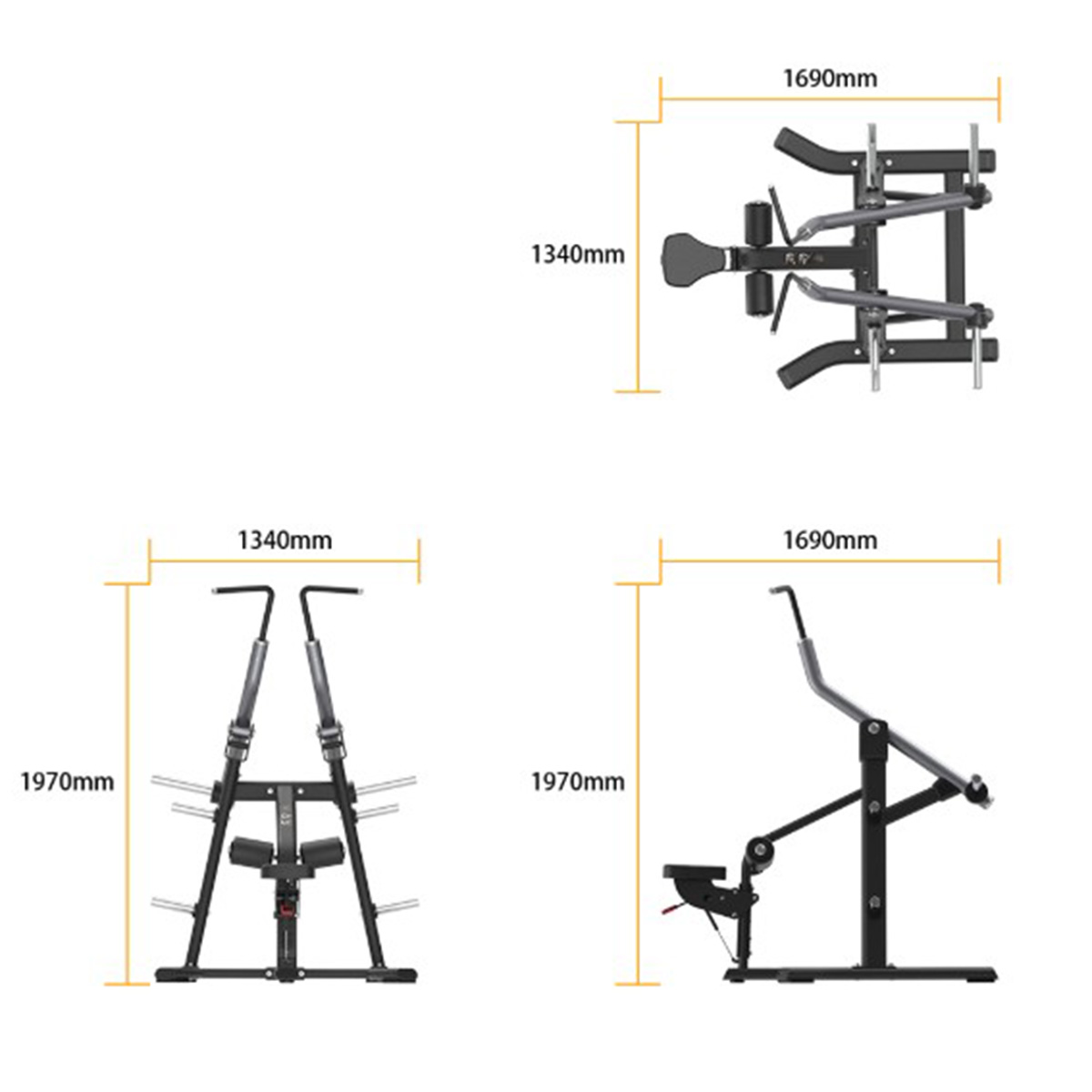 Kinta HQ Lat Pull Down Machine Kinta HQ Lat Pull Down Machine