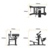 Kinta HQ Bicep Curl Machine